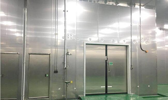 中電三-廈門(mén)中航2400立方低溫工業(yè)防爆冷庫(kù)施工案例
